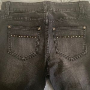 Cache Black Wash Denim Jeans - image 1